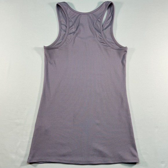 Under Armour Womens HeatGear Ribbed Racerback Tank Top Purple Medium MD M M - Picture 7 of 7